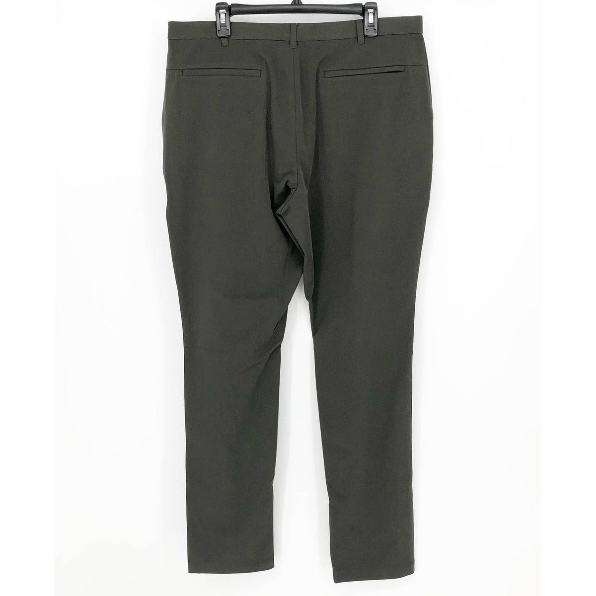 MINISTRY OF SUPPLY Mens Pace Tapered Chino Pants 36x35 Olive Green NWT