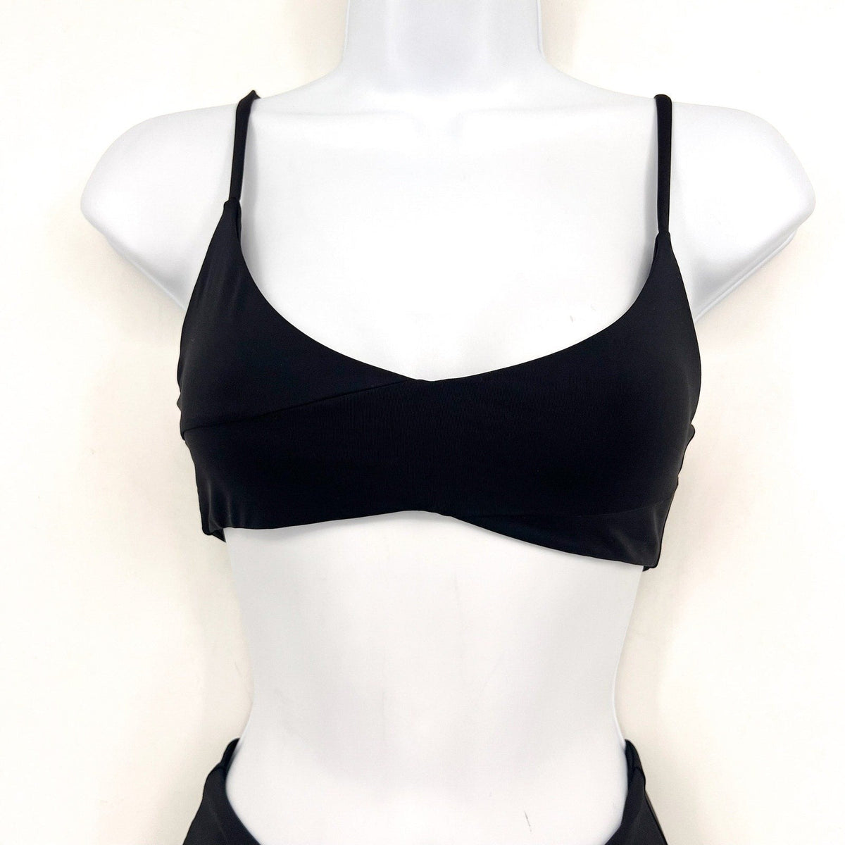 L*SPACE Women's High Tide Bikini Swim Set Small Black Stretch Adjustable NWT