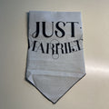 Top Paw Pet Bandana "Just Married"