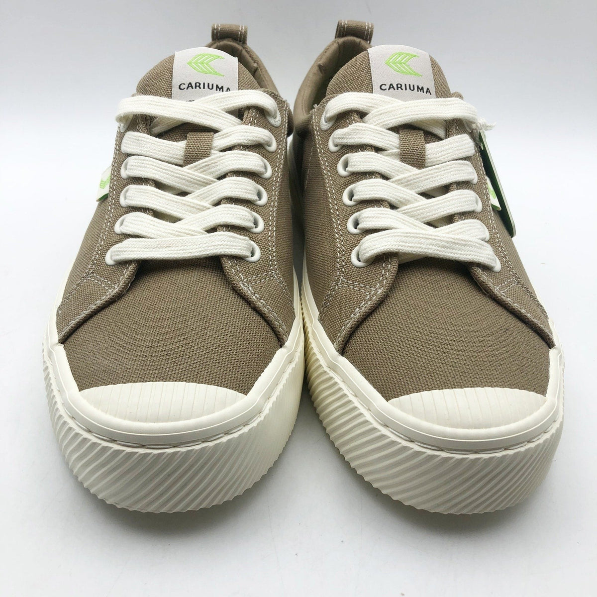 Cariuma Womens OCA Low Sneakers Size 8.5 Brown Burnt Sand Canvas NIB