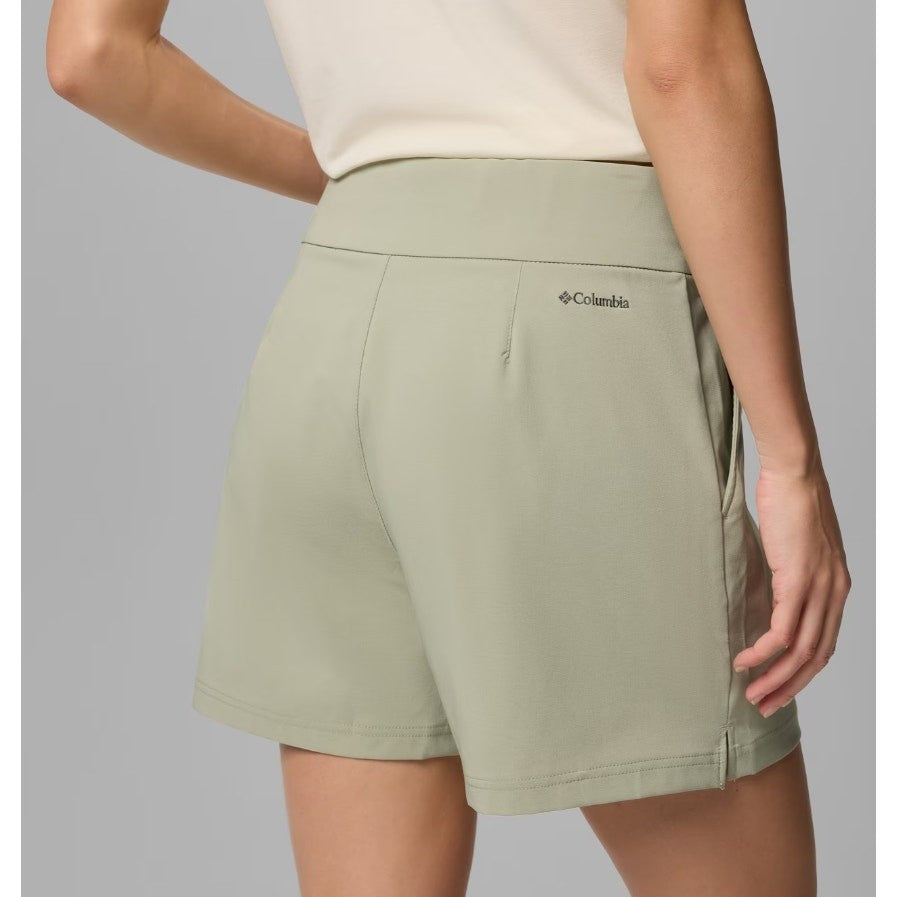 COLUMBIA Women's All Seasons Shorts XS Safari Green Omni Shade UPF 50 NWT