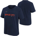NIKE Kids Houston Astros Space City Short Sleeve Tee XL Navy Blue NWT