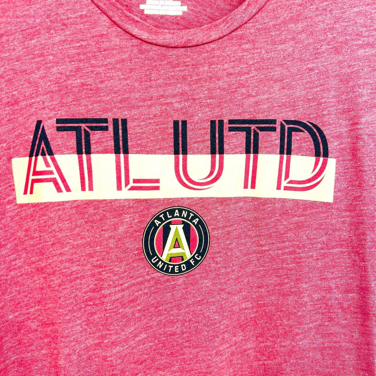 FANATICS Womens Atlanta United FC Graphic Tee Small Dark Red SS NWOT