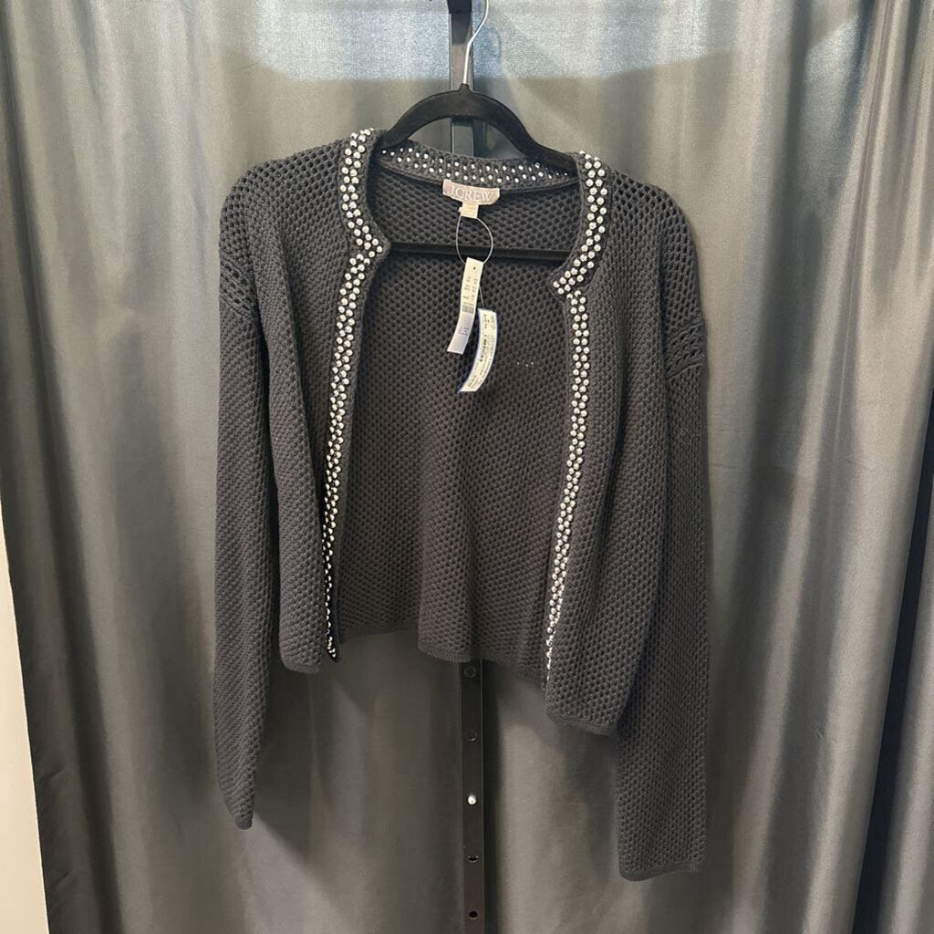 J Crew NWT Open Knit Ball Details SWEATERS S