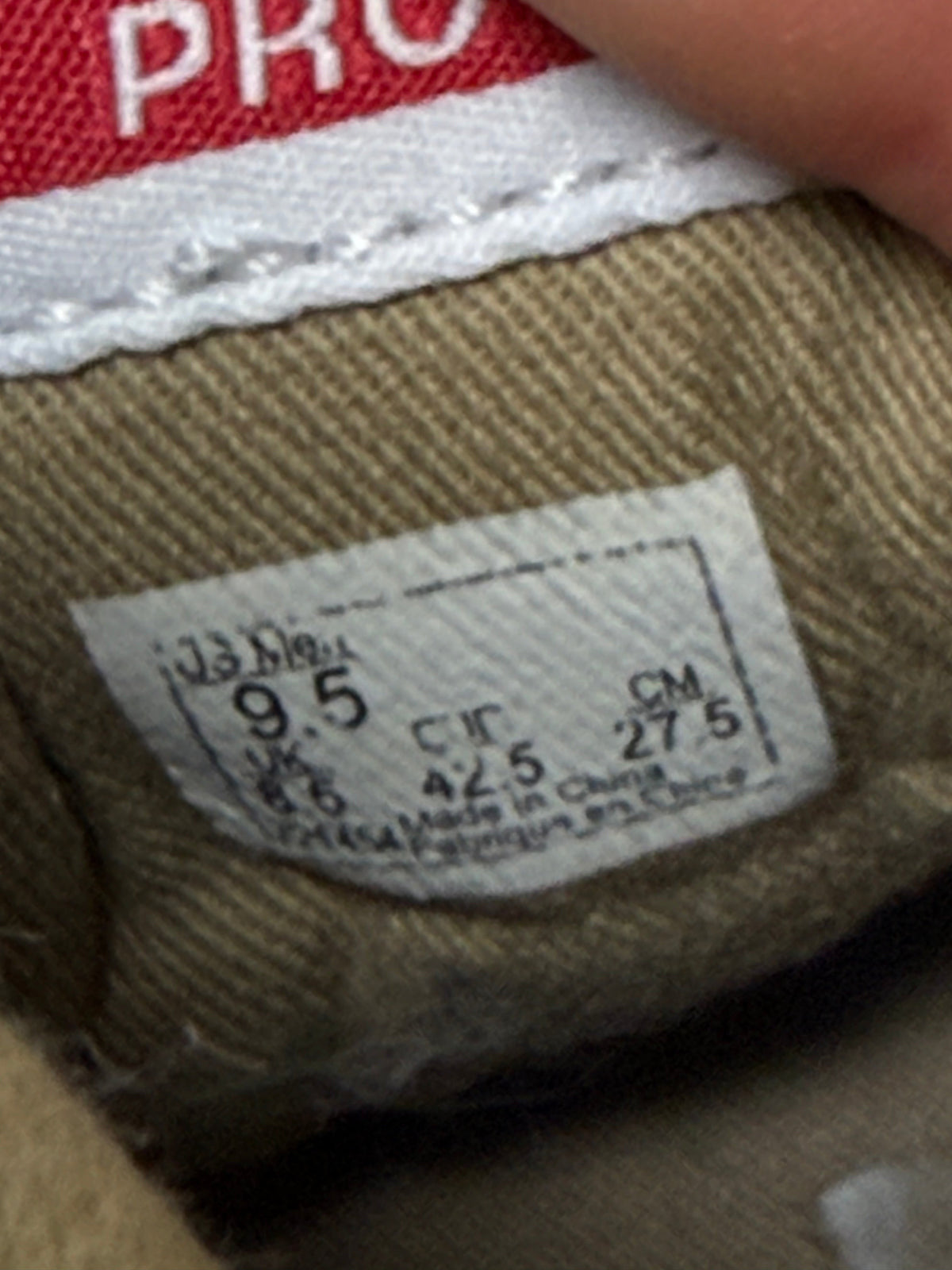 Vans Crockett High Top Sneakers (Mens 9.5)