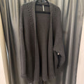 Free People Thick Open Knit Cardi Long SWEATERS M
