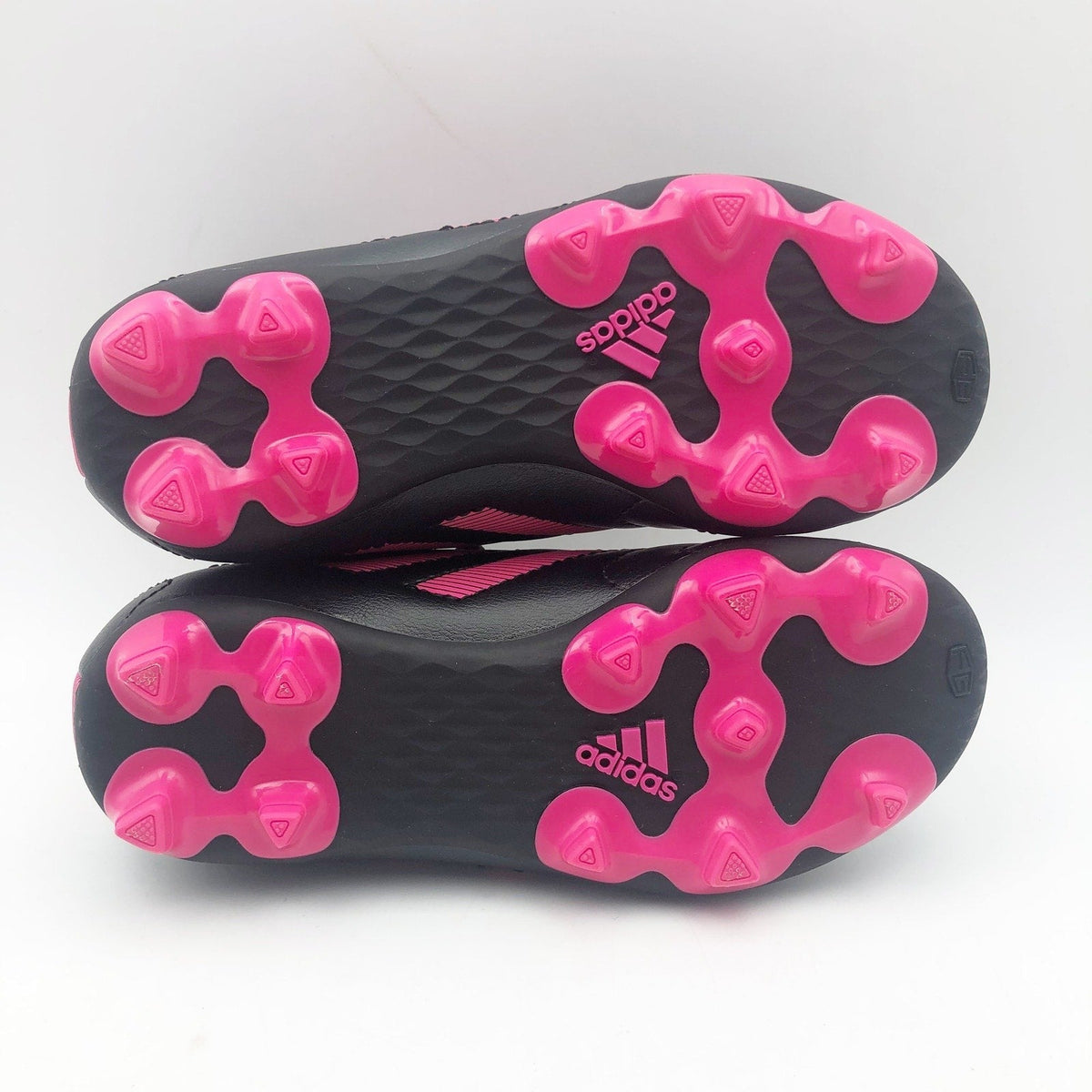 Adidas Little Kids Goletto VIII Firm Ground Soccer Cleats 11K Black Pink NWOB