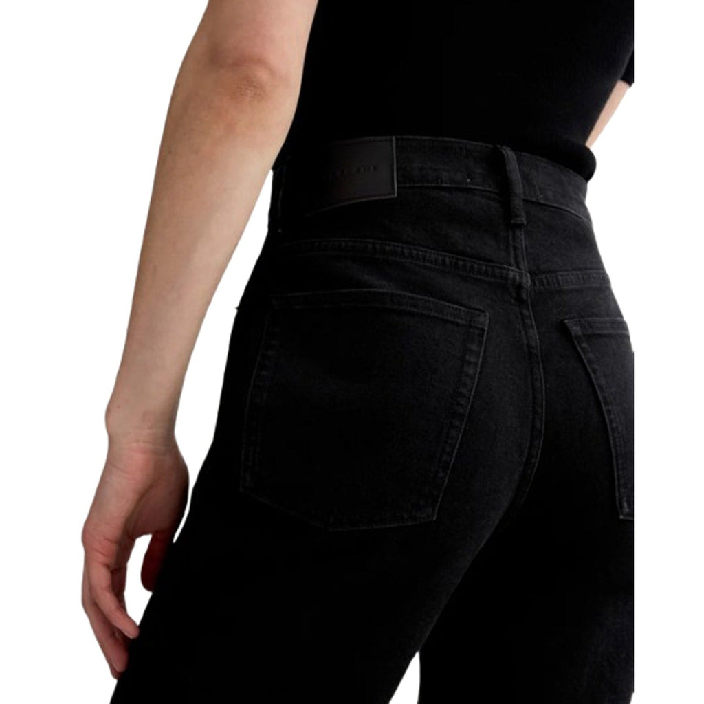 EVERLANE Women's The Way-High Jeans 27x29 US 4 Long Coal Black Straight Leg NWT