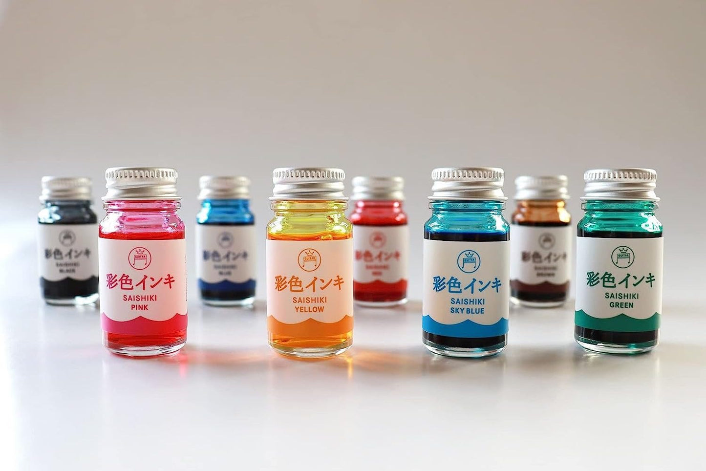 Guitar Saishiki Fountain Pen Ink - Green