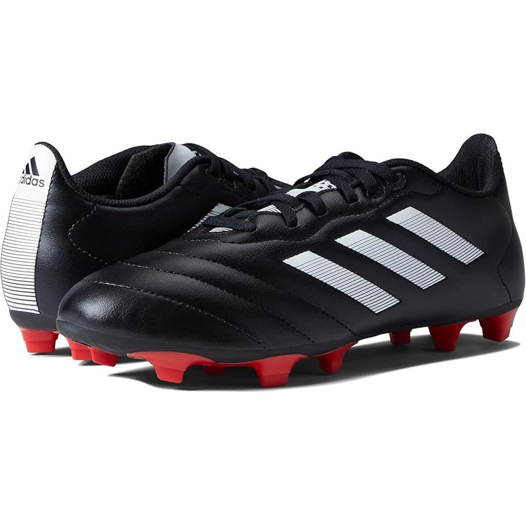 Adidas Mens Goletto VIII Firm Ground Soccer Cleats Size 9 Black Red Athletic NWT