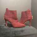 WHBM Perforated Suede BOOTIES 36.5