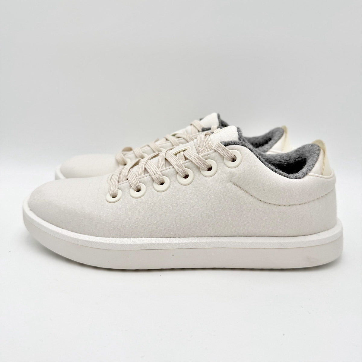 AllBirds Womens Piper Casual Sneakers Size 9 EU 39 White Merino Wool Woven NIB