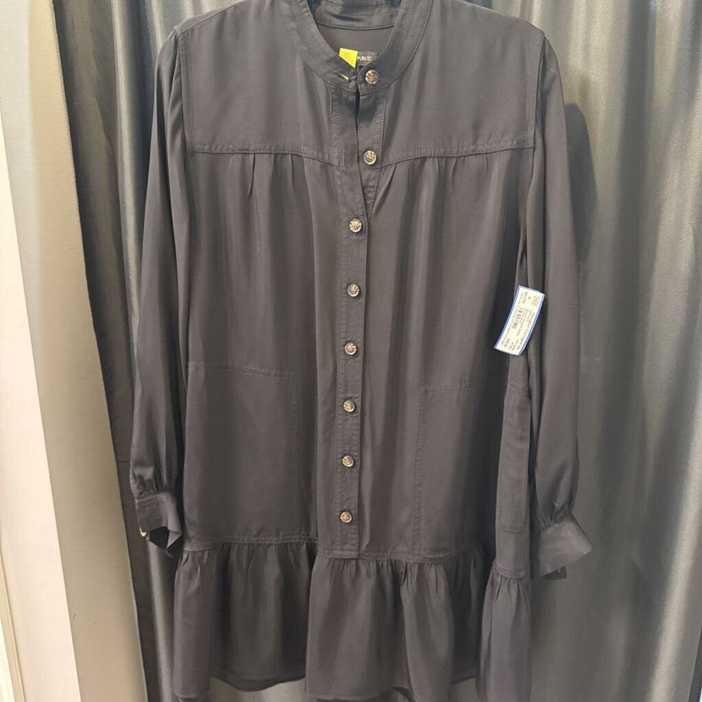 Banana Republic Belted Peblum DRESSES Medium