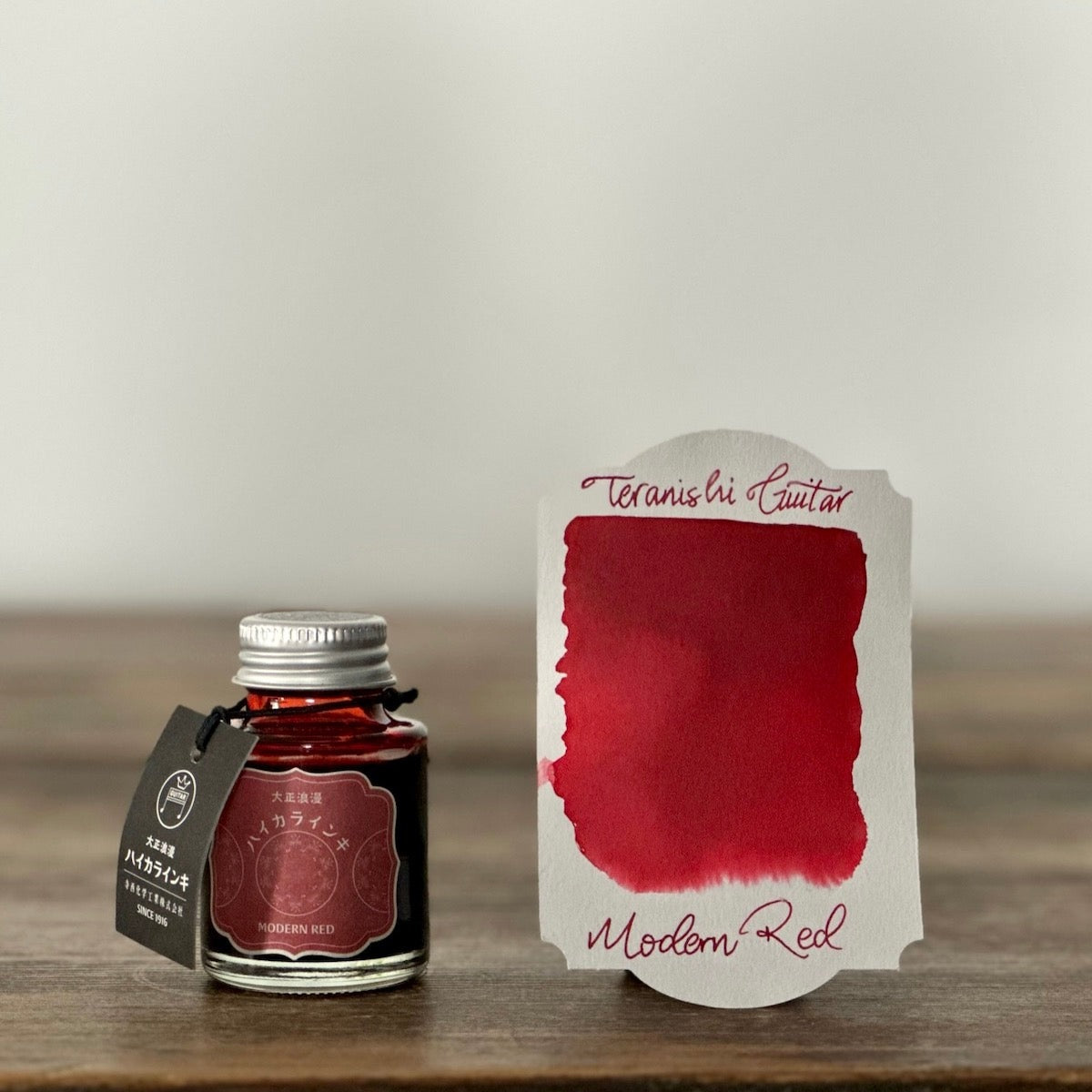 Teranishi Guitar Taisho Roman Haikara Ink - Modern Red