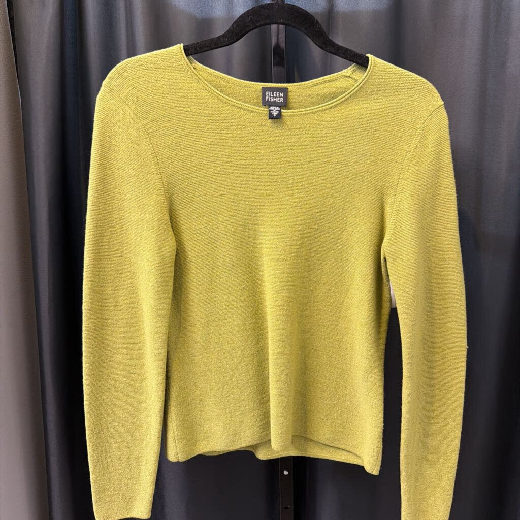 Eileen Fisher Wool Solid SWEATERS S
