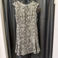 Ann Taylor Snake Cap Sleeve DRESSES 4