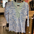 J McLaughlin Print Cotton COVER UPS M