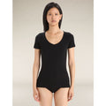 SMARTWOOL Women's Merino 150 Siren Tee XL Black Short Sleeve Sweetheart NWT