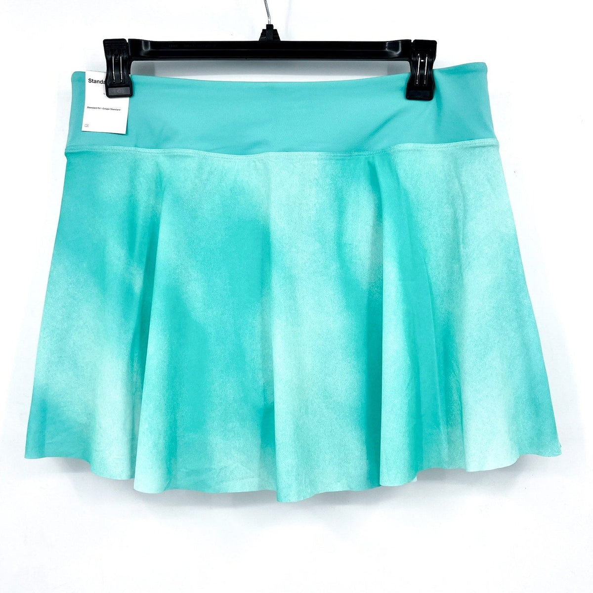 NIKE Women's Dri-Fit Pleated Tennis Skirt Small Glacier Blue Print Skort NWT