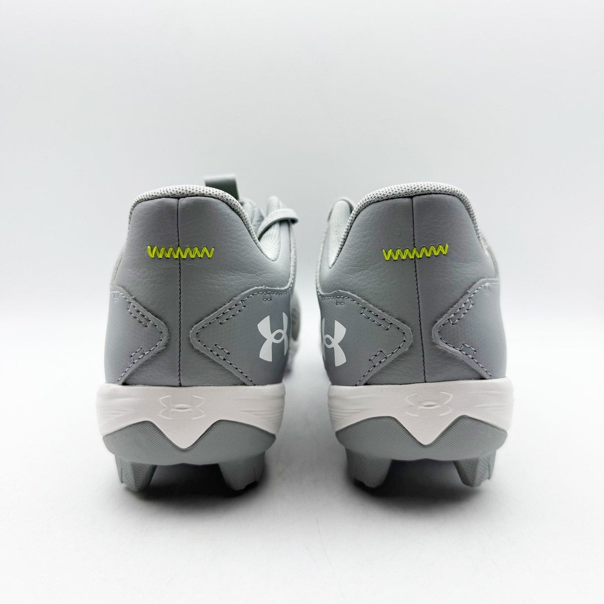 Under Armour Mens Leadoff Low RM Molded Baseball Cleats Size 13 Grey White NWOB