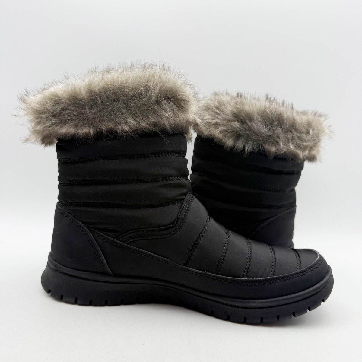 Ryka Womens Suzy Winter Boots Size 5.5 M EU 35.5 Black Water Repellent NIB