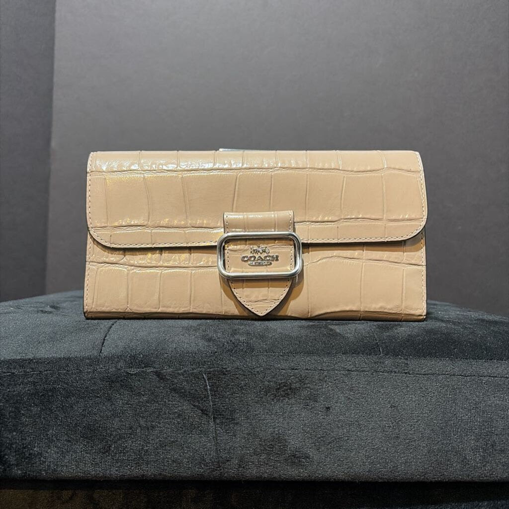 Coach Embossed Tri-Fold ACCESSORIES Wallet
