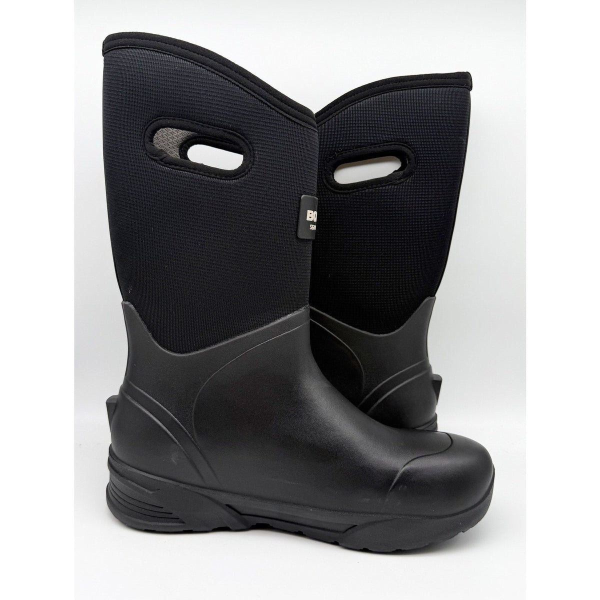 Bogs Mens Bozeman Tall Boots US 12 EU 45 Black Waterproof Pull On NIB