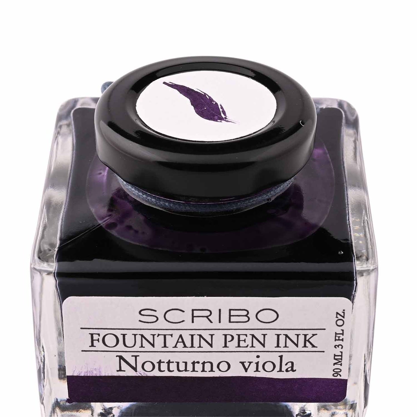 Scribo Notturno Viola Ink Bottle- Violet - 90ml