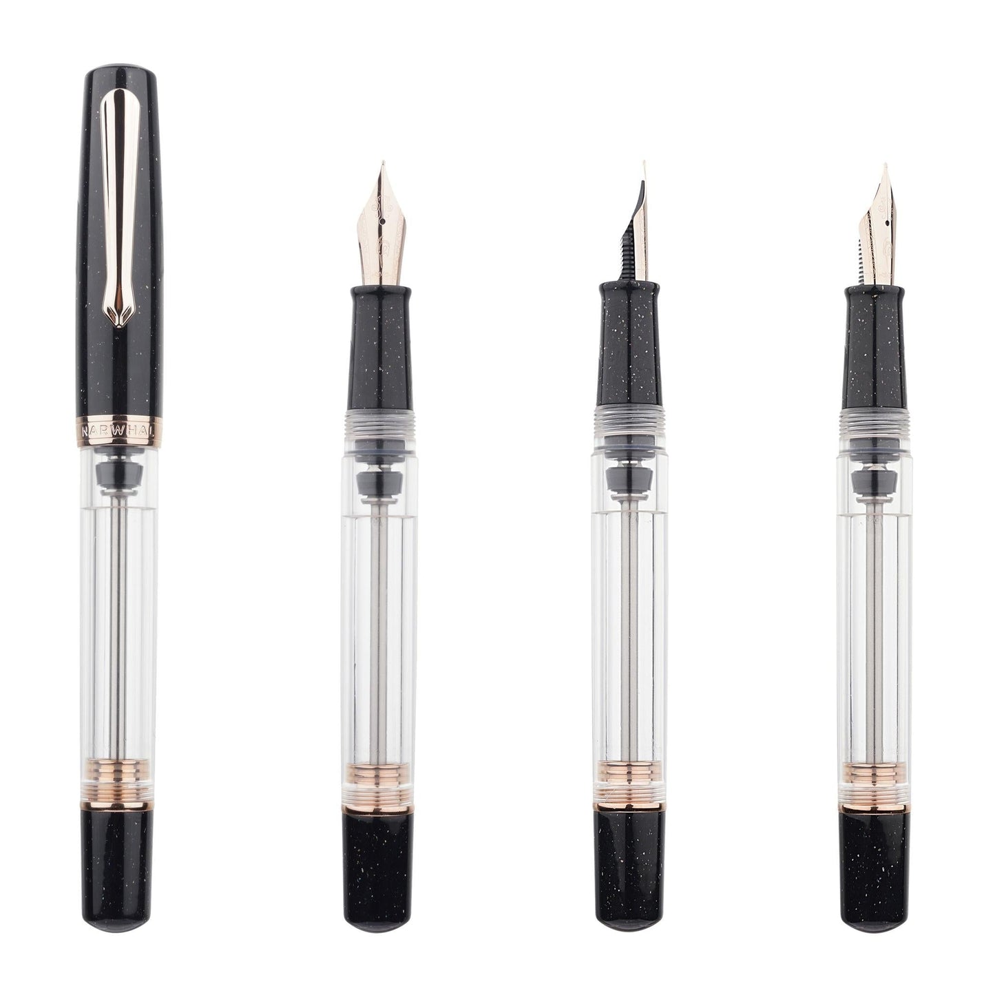 Nahvalur Original Plus Lovina Graphite Fountain Pen