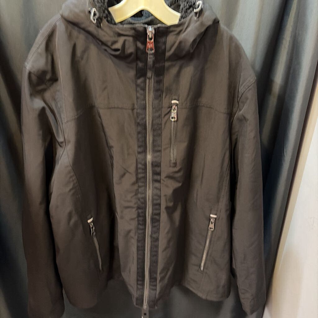 Hooded Park full zip MENS JACKETS XXL