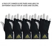 adidas Inner Boxing Hand Wrap Gloves - Pack of 5 pairs Bundle Deal