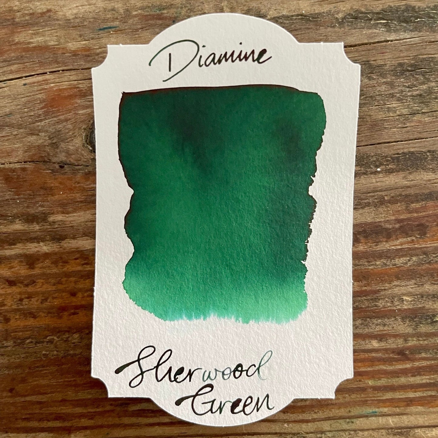 Diamine Sherwood Green Ink