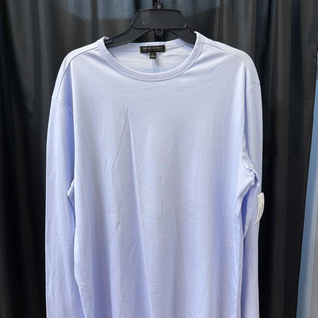 Banana Republic L/S Crewneck Tee MENS SHIRTS Large