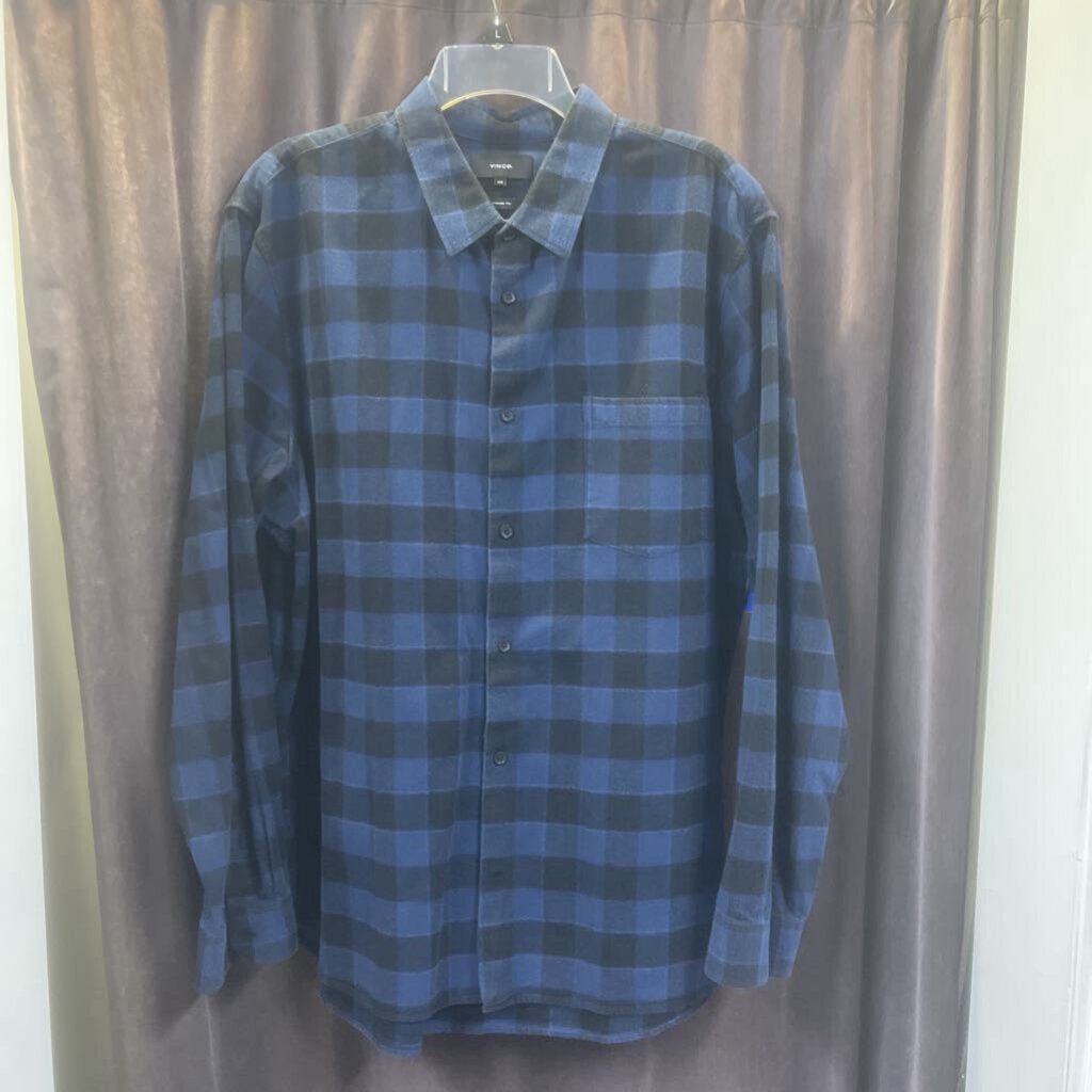 Vince Plaid Flannel MENS SHIRTS XXL