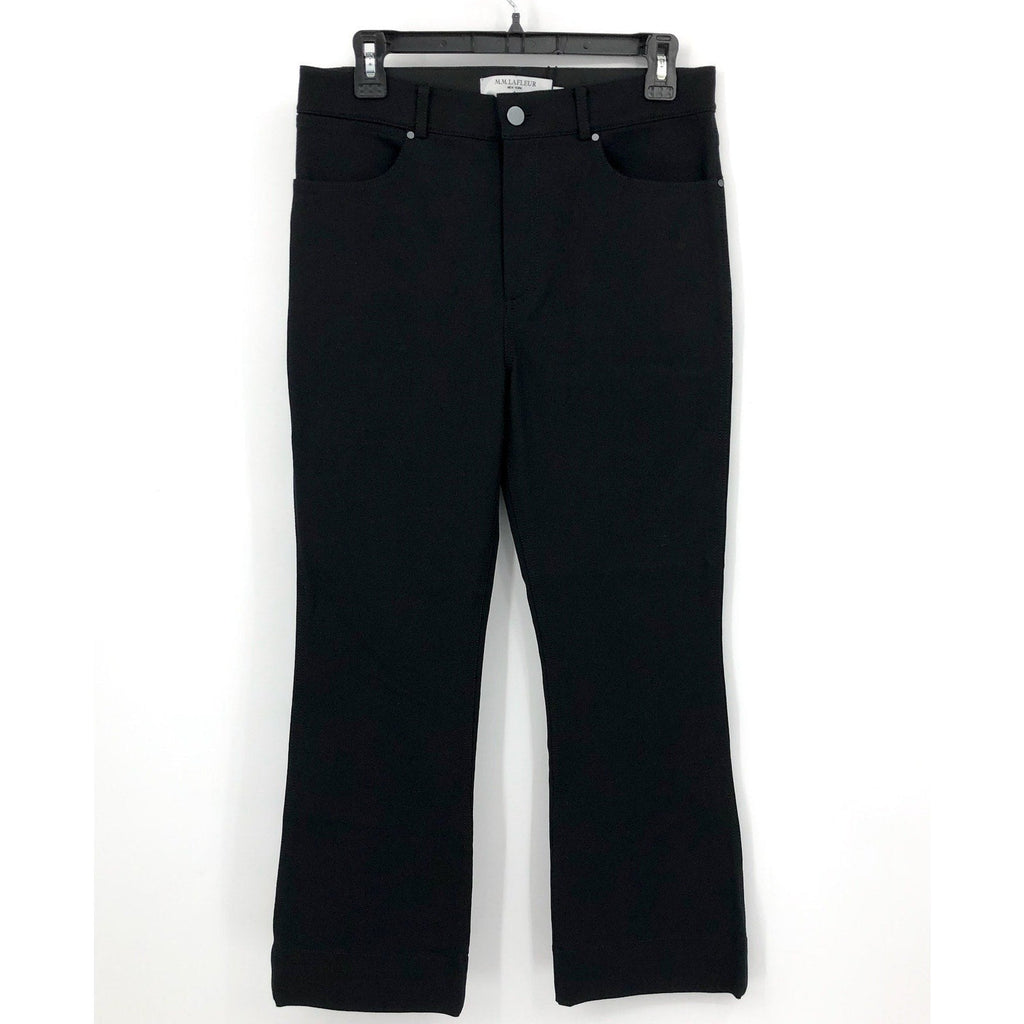 M.M LAFLEUR The Archie 1.0 Jean Size 6 Black Eco Better Than Denim NWT