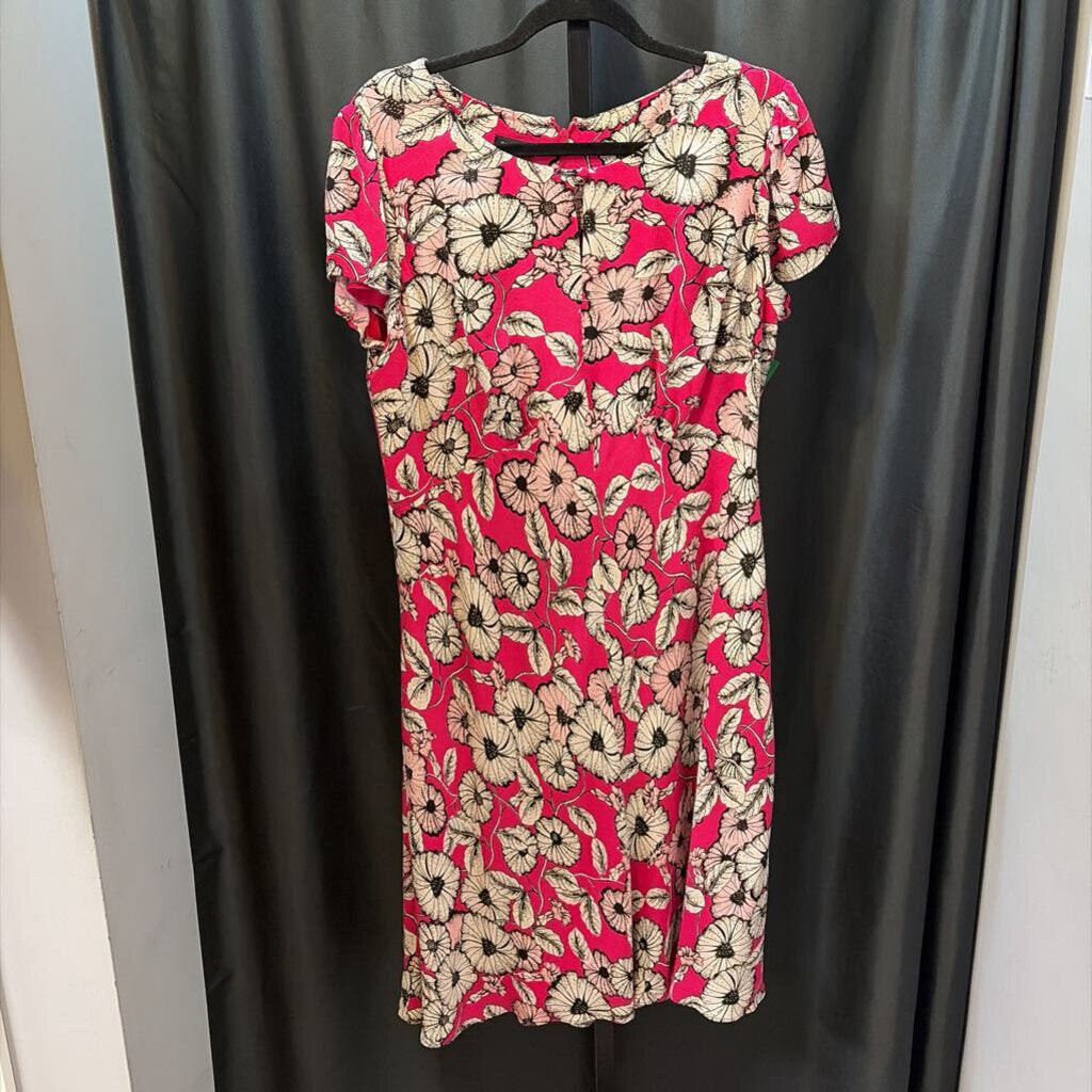 Floral Cap Sleeve DRESSES 12