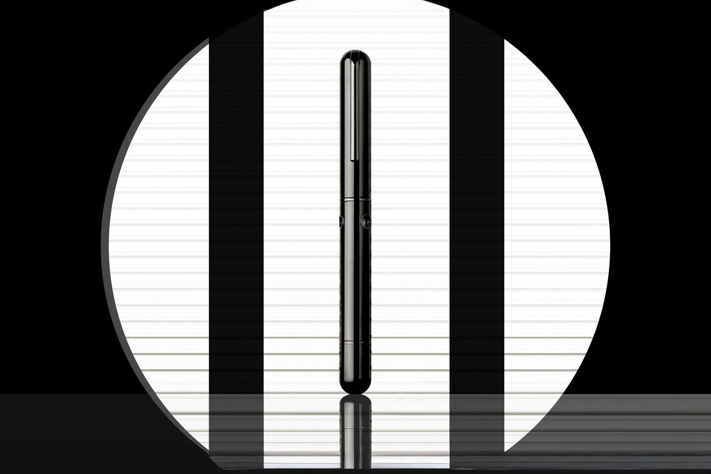 Nahvalur Nautilus Cephalopod Black Ebonite Fountain Pen