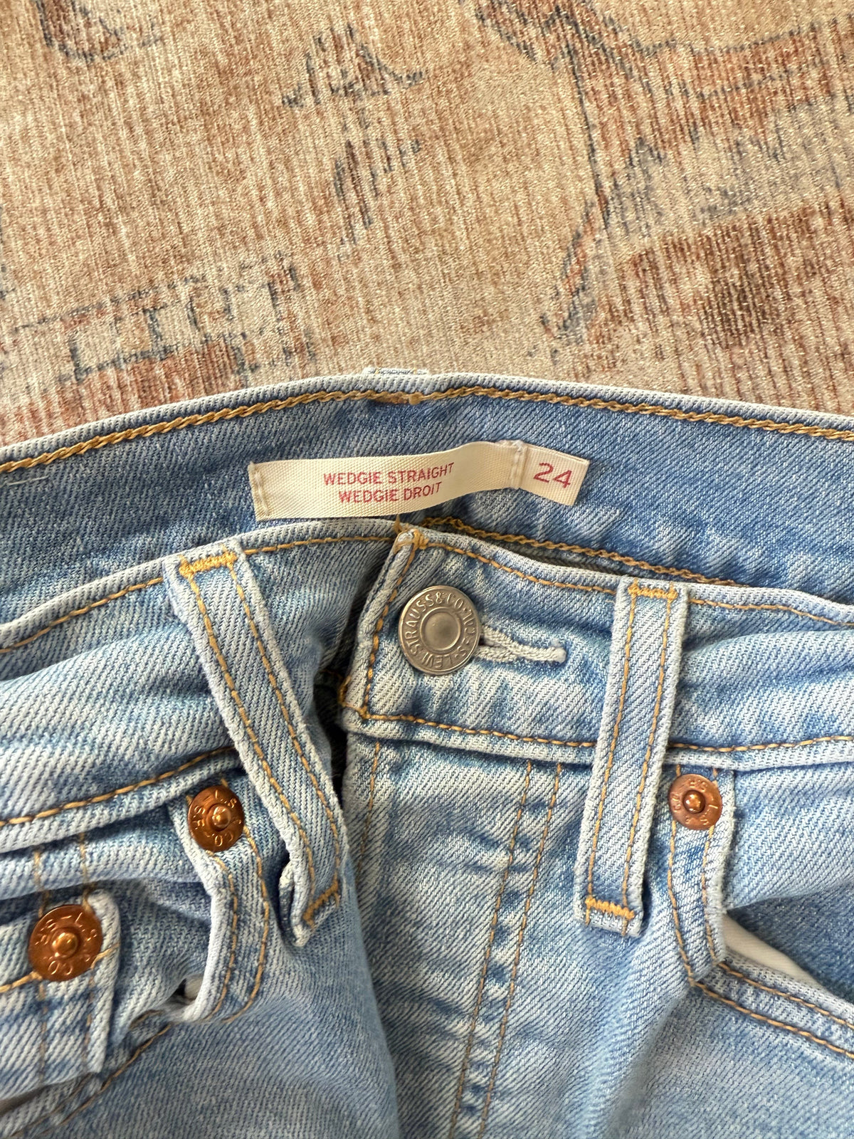 Levi’s Wedgie Straight HR Jeans (24x28)