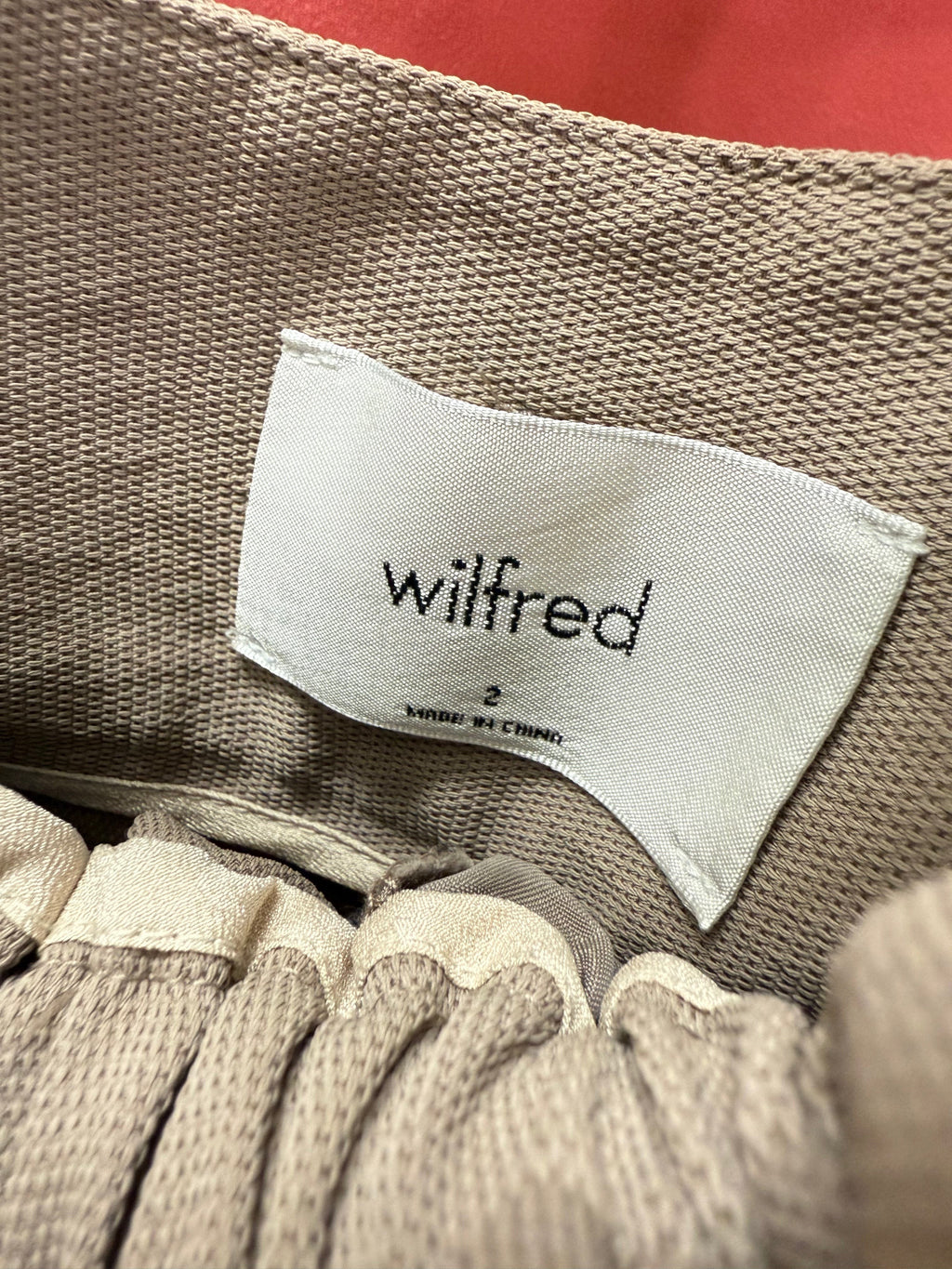Aritzia Wilfred Paper Bag HR Short (2) oo*