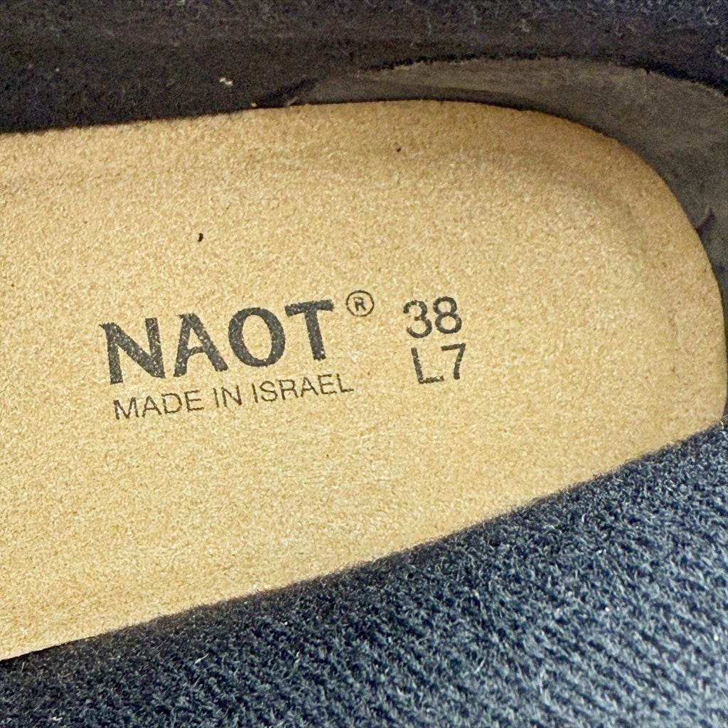 Naot Womens Ethic Ankle Boots EU 38 US 7 Black Leather NIB