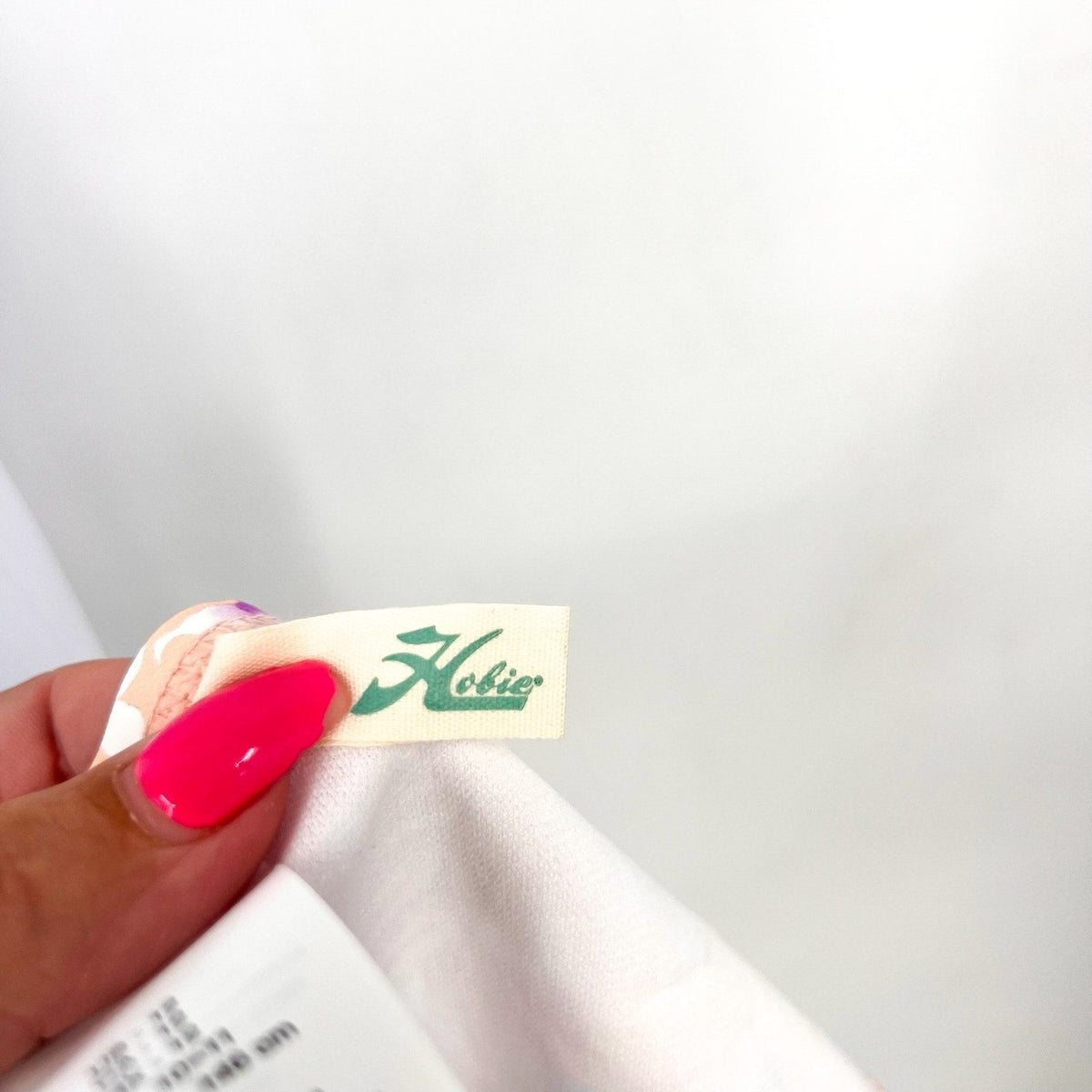 HOBIE Girls Bikini Top & Bottom Set Size 12 Pink Honolulu Honey NWT