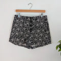 Ann Taylor LOFT Leaf Button Up Short - 6
