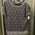 Calypso SS Knit w/Sequin SWEATERS XS