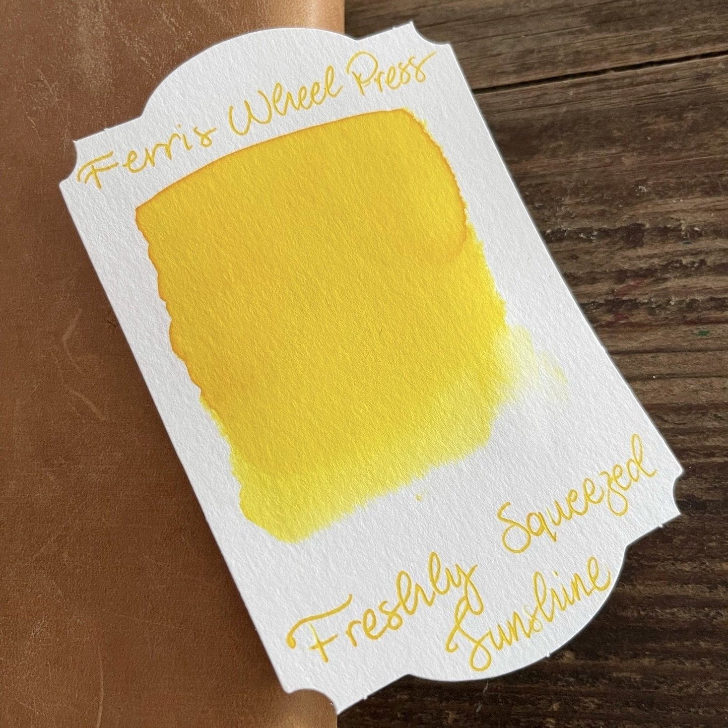 Ferris Wheel Press Freshly Squeezed Sunshine Ink