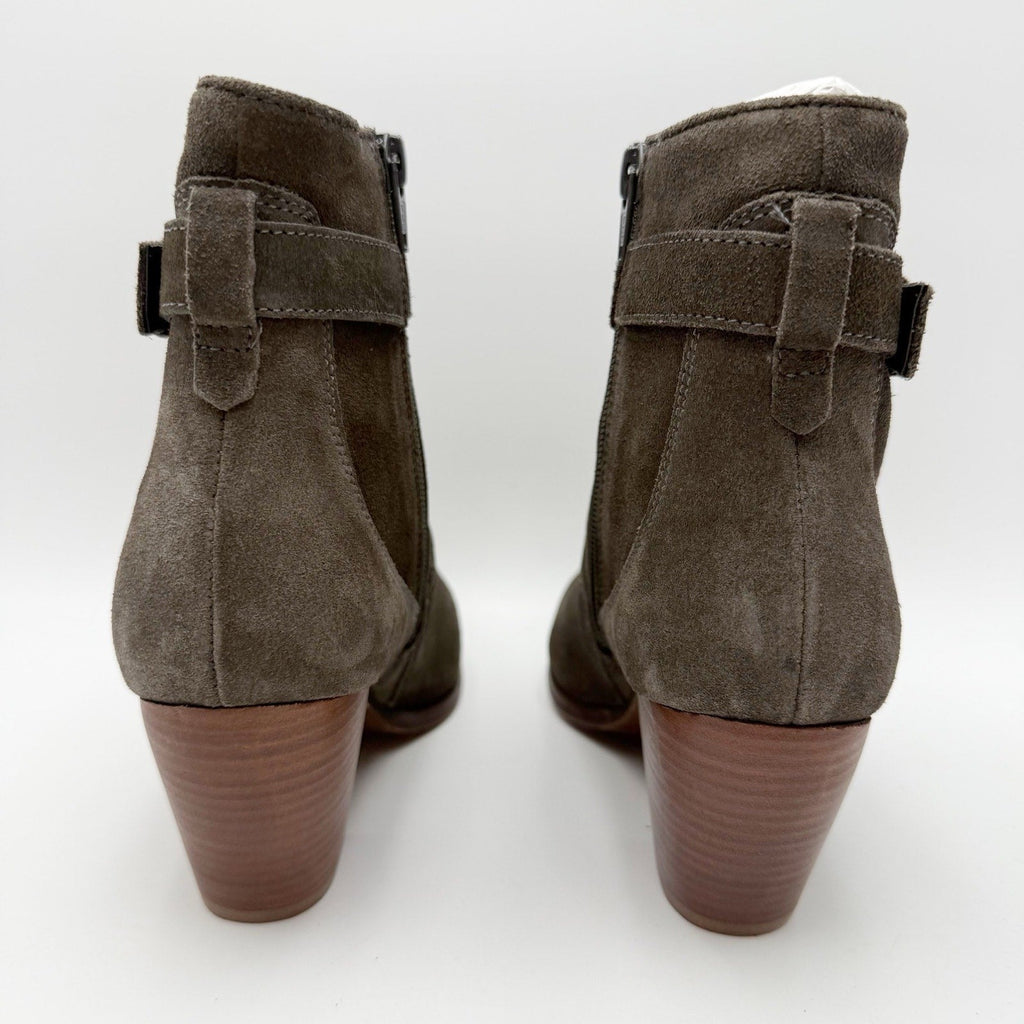 Diba True Womens Margaux Ankle Bootie Size 7 Grey Suede NWOB