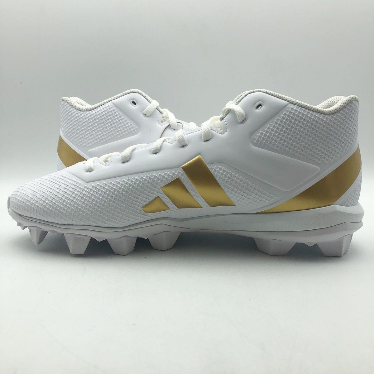 Adidas Mens Adizero Impact 2 Molded Football Cleats Size 12 Gold NWOB