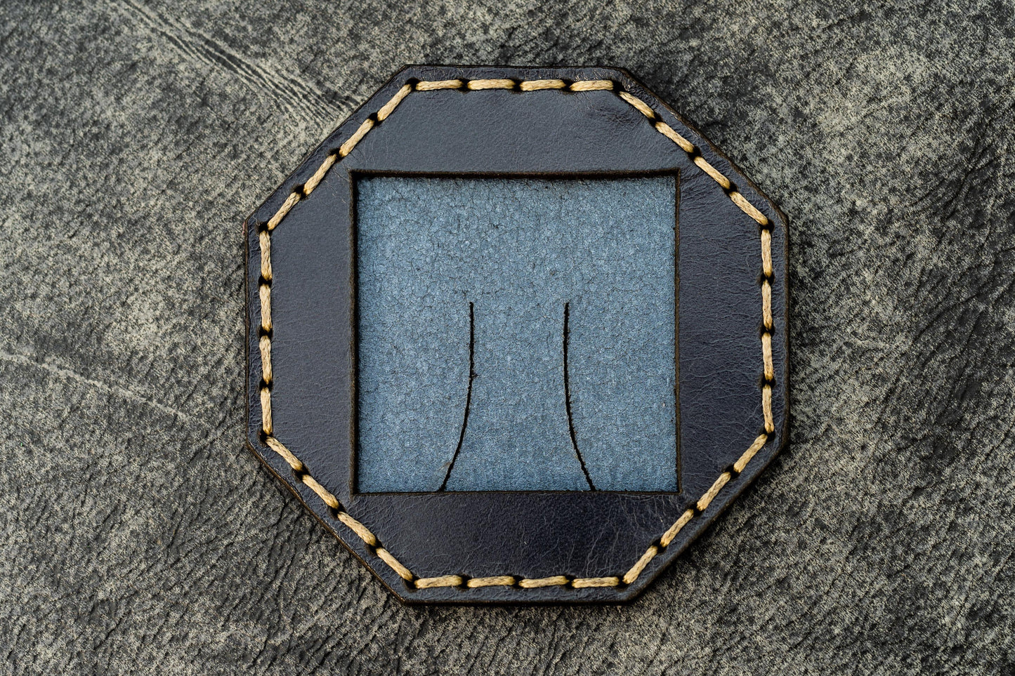 Leather Photo Frame Octagon