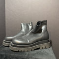 Jeffrey Campbell Platform Zip Leather BOOTS 8.5