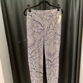 Talbots NWT Paisley SKinney Leg PANTS 2