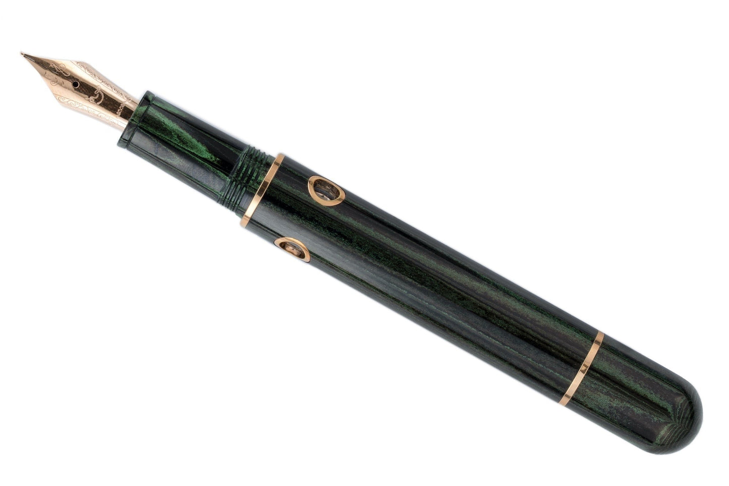 Nahvalur Nautilus Fountain Pen - Chelonia Green